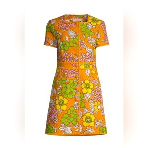 Tory Burch Wallpaper Floral Dress